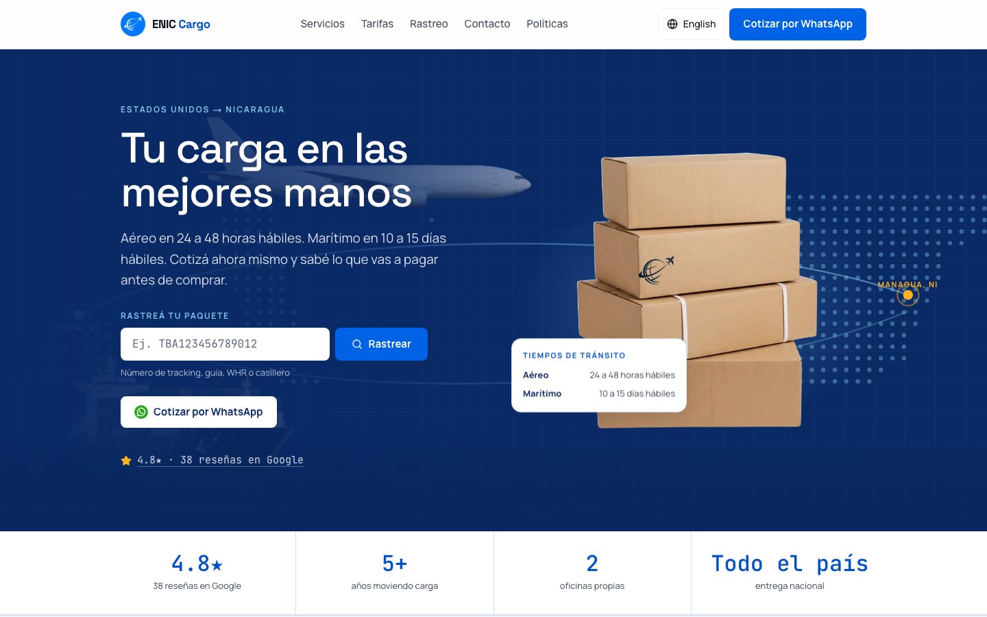 Preview de ENIC Cargo